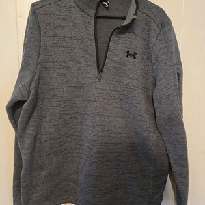 Under Armour Gray Quarter-Zip Pullover
